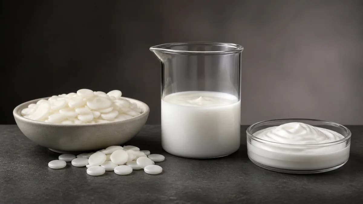 Emulsifying Wax (Cetearyl Alcohol & Polysorbate 60) – Cosmetic & Personal Care product from Bio Green Wax
