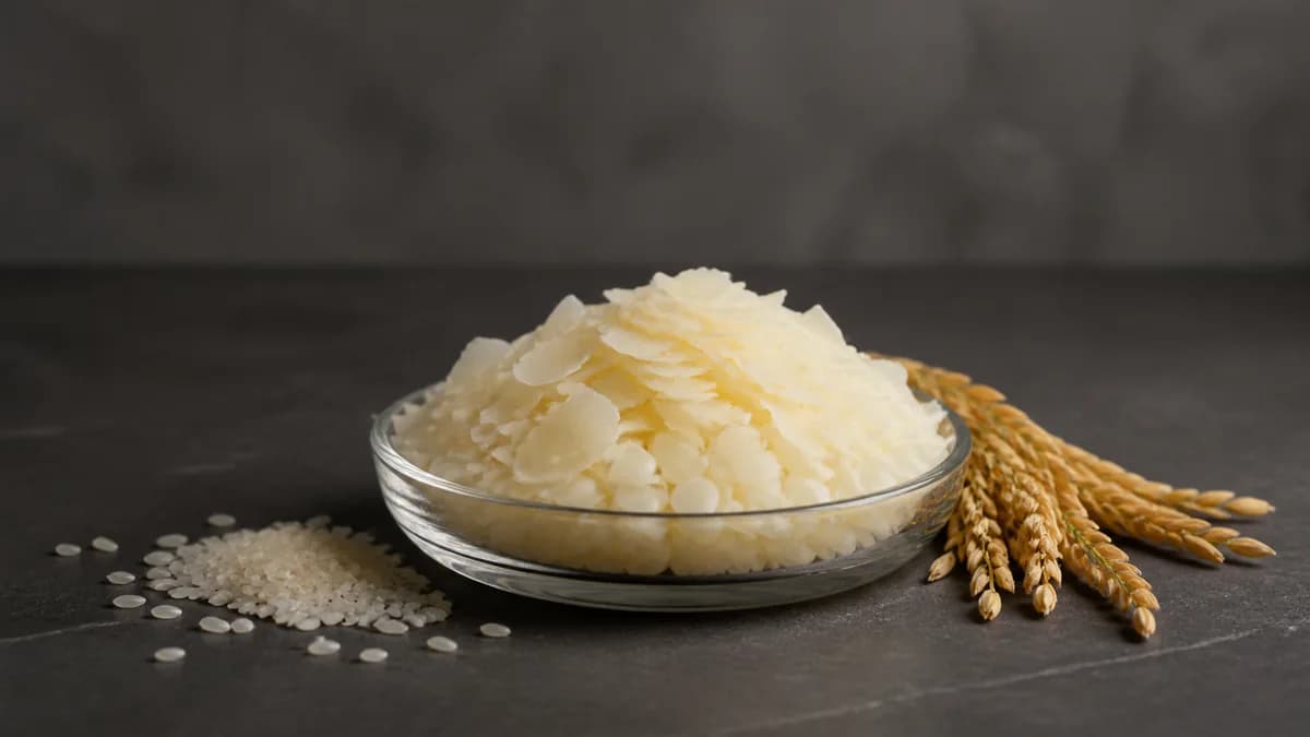 Rice Bran Wax – Plant-Based Waxes product from Bio Green Wax