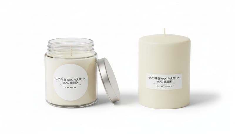 Soy-Beeswax-Paraffin Wax Blend