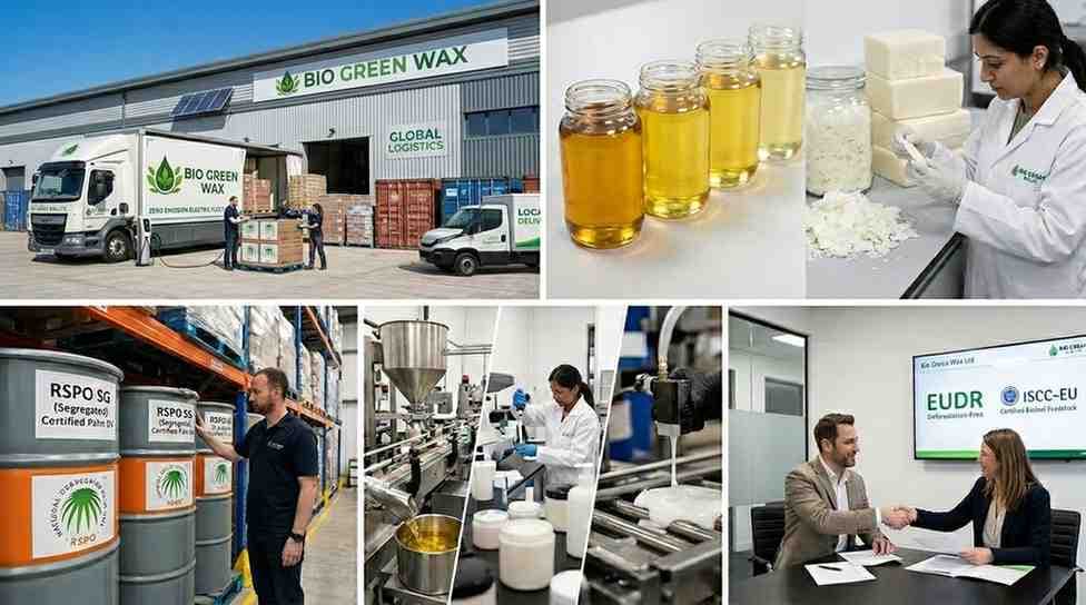 Bio Green Wax operations, products, and team