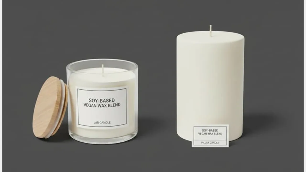 Soy-Based Vegan Wax Blend — feedstock option for Candle Making