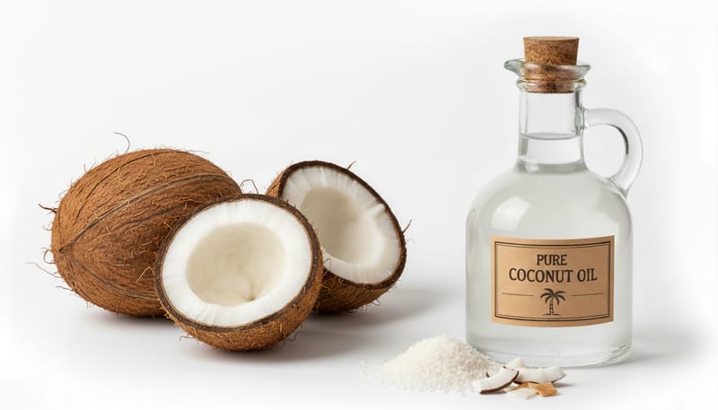 Huile de coco
